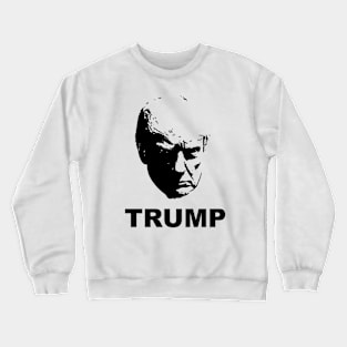 Trump Name Silhouette Crewneck Sweatshirt